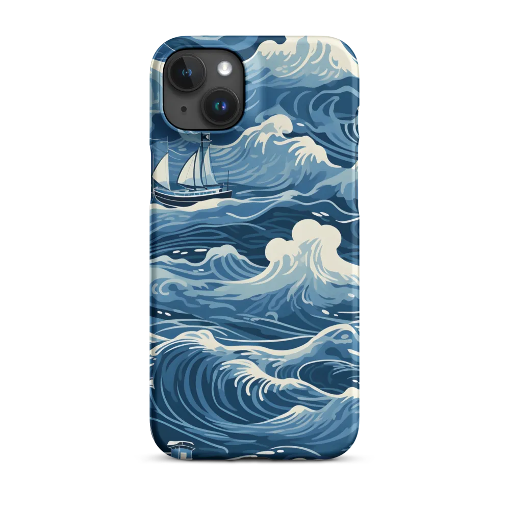 Nautical Dreams: Waves of Adventure | Phone Case |  15 Plus | Snap Case | Matte