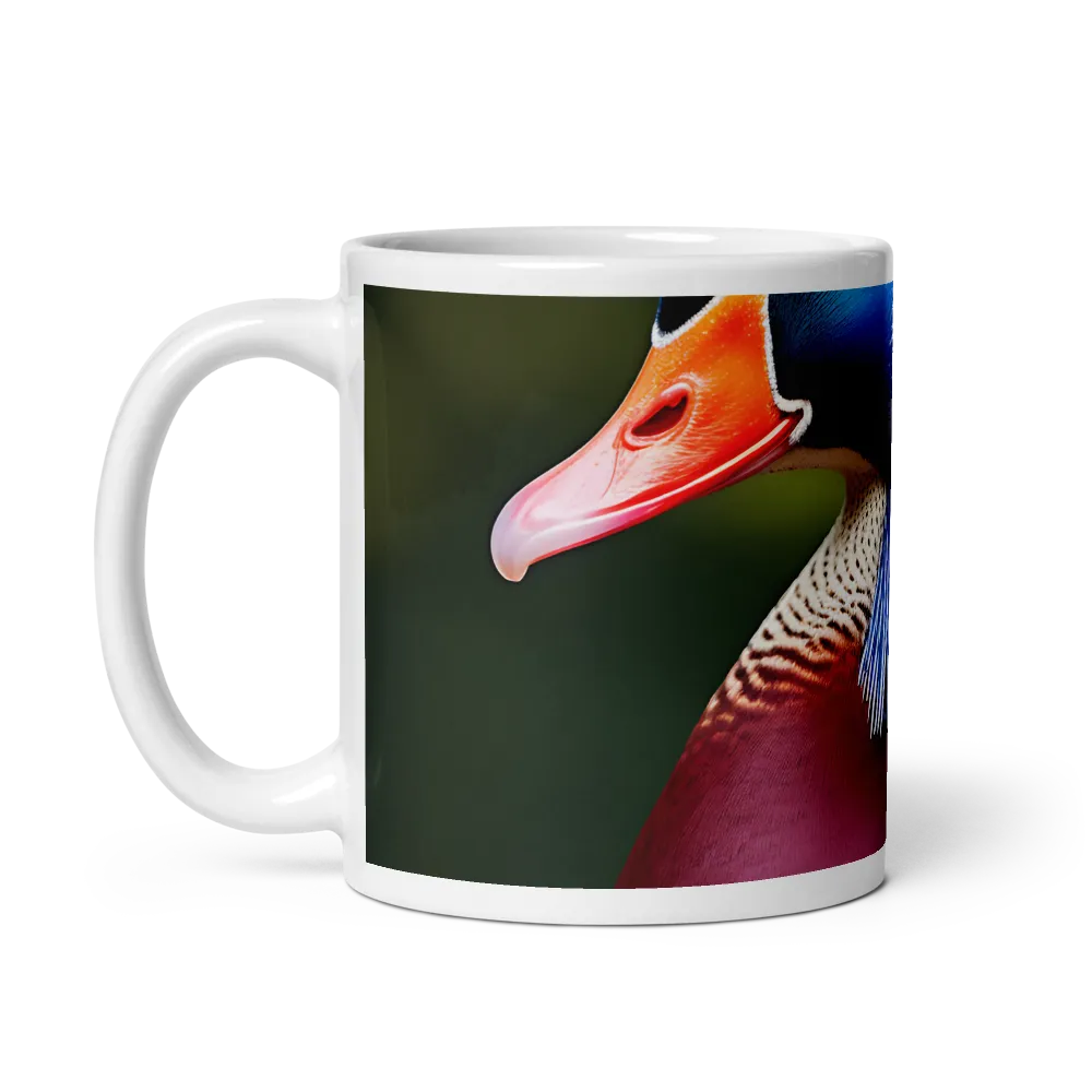 The Majestic Mandarin | Mug with White inside | 11 oz