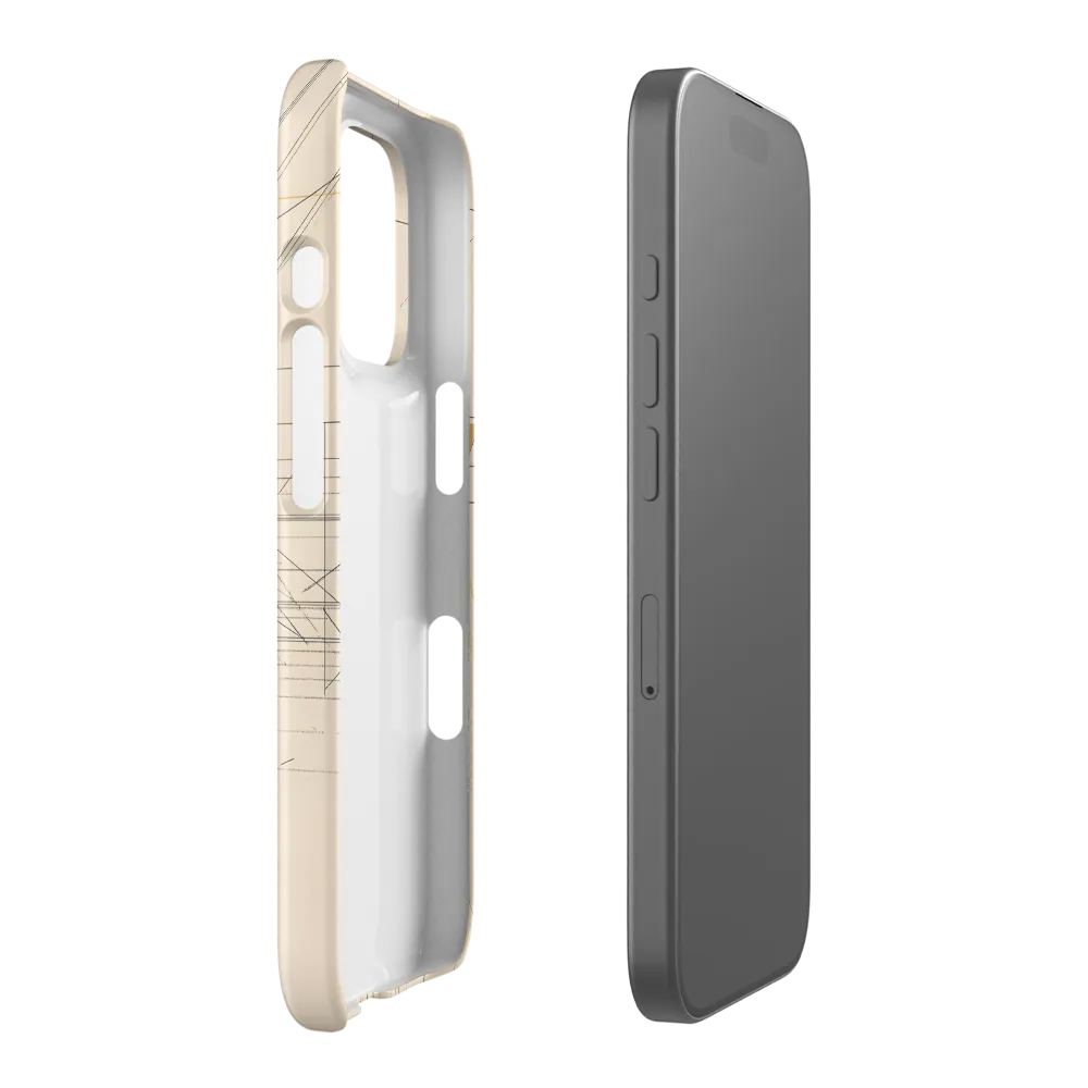 Abstract Profile: A Minimalist Exploration | Phone Case |  16 Pro | Snap Case | Matte