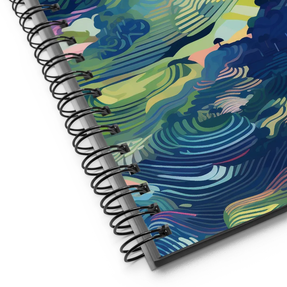 Harmony in Waves | Spiral Notebook