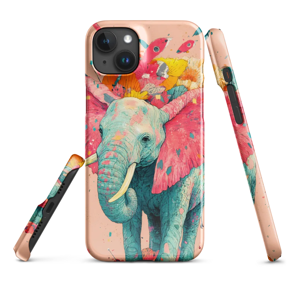 Whimsical Elegance: The Floral Elephant