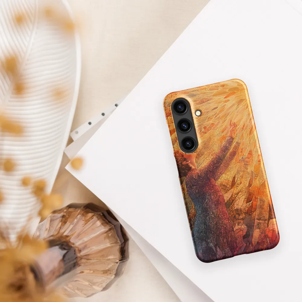 Reaching for the Light | Phone Case |  S24 | Snap Case | Matte
