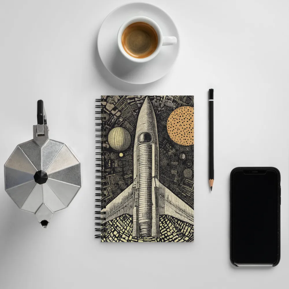 Voyage to the Unknown | Spiral Notebook