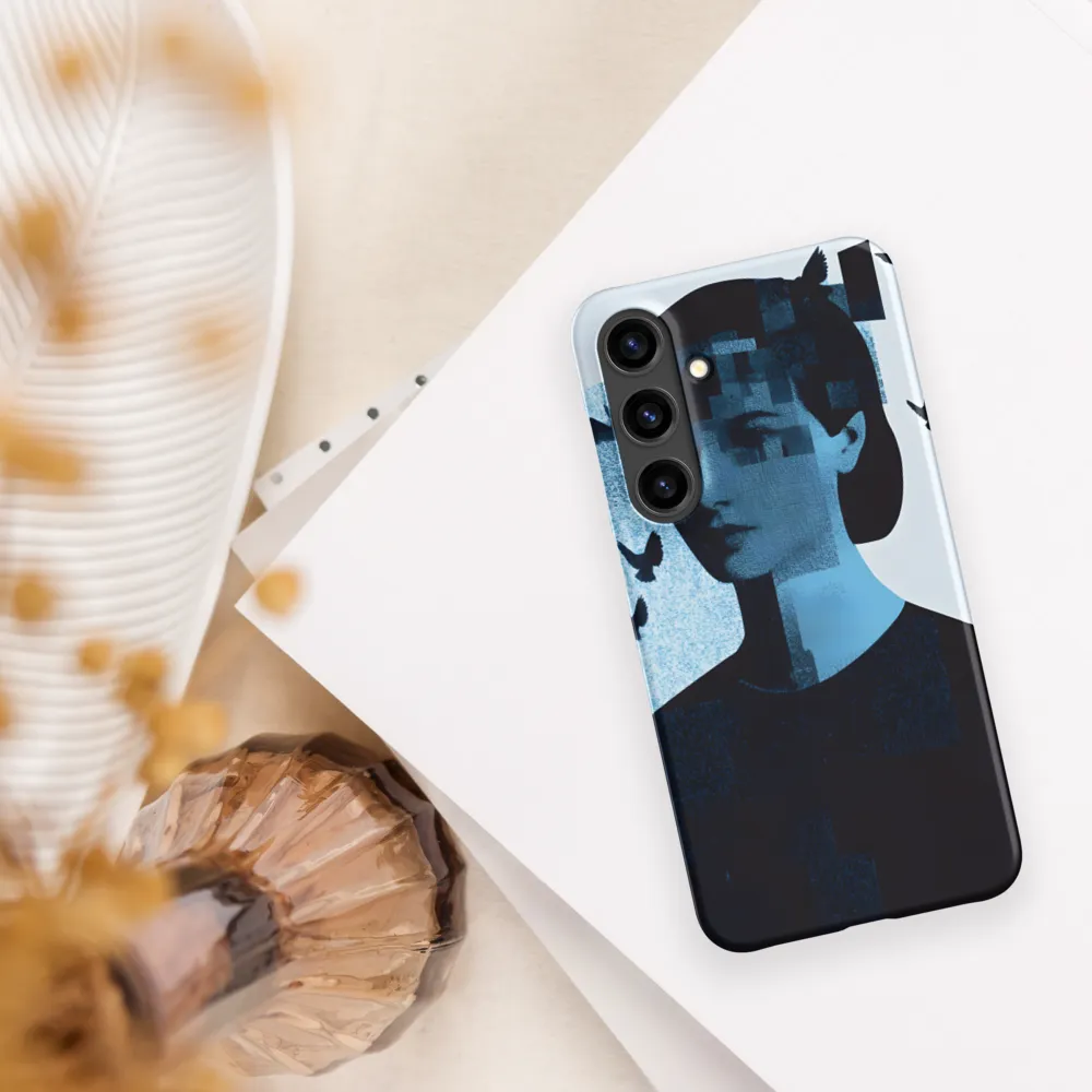 Fragmented Reflections | Phone Case |  S24 Plus | Snap Case | Matte
