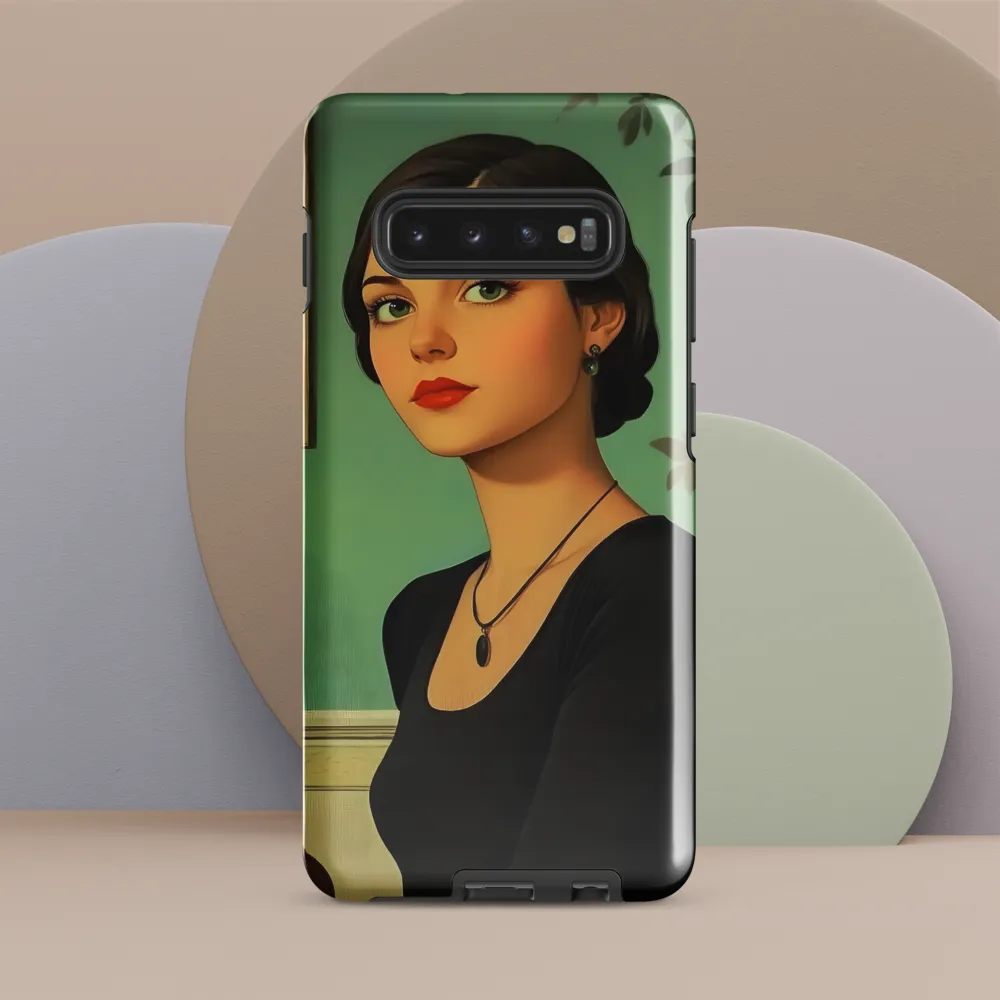 Serenity in Green | Phone Case |  S10 Plus | Tough Case | Glossy