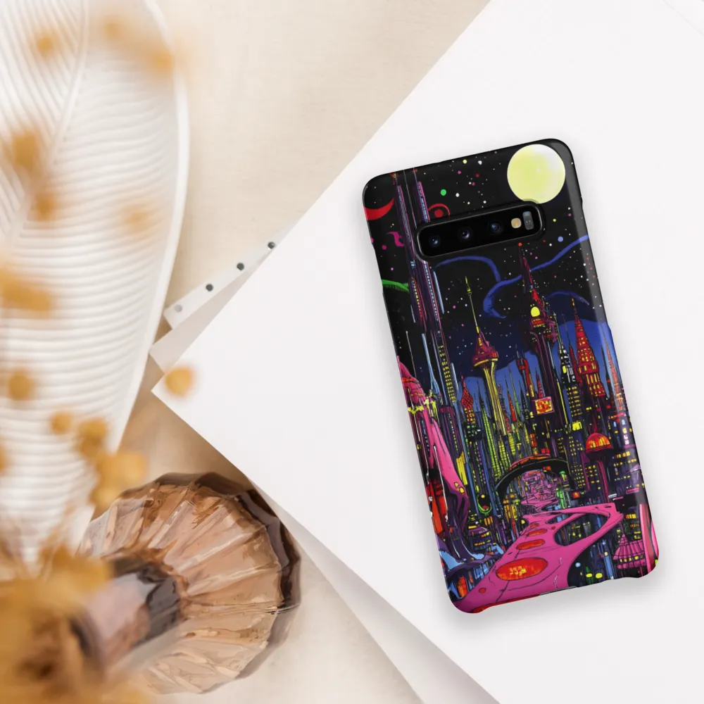 Neon Dreams of a Futuristic City