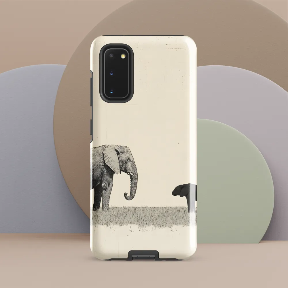 Contrasting Companions | Phone Case |  S20 | Tough Case | Glossy