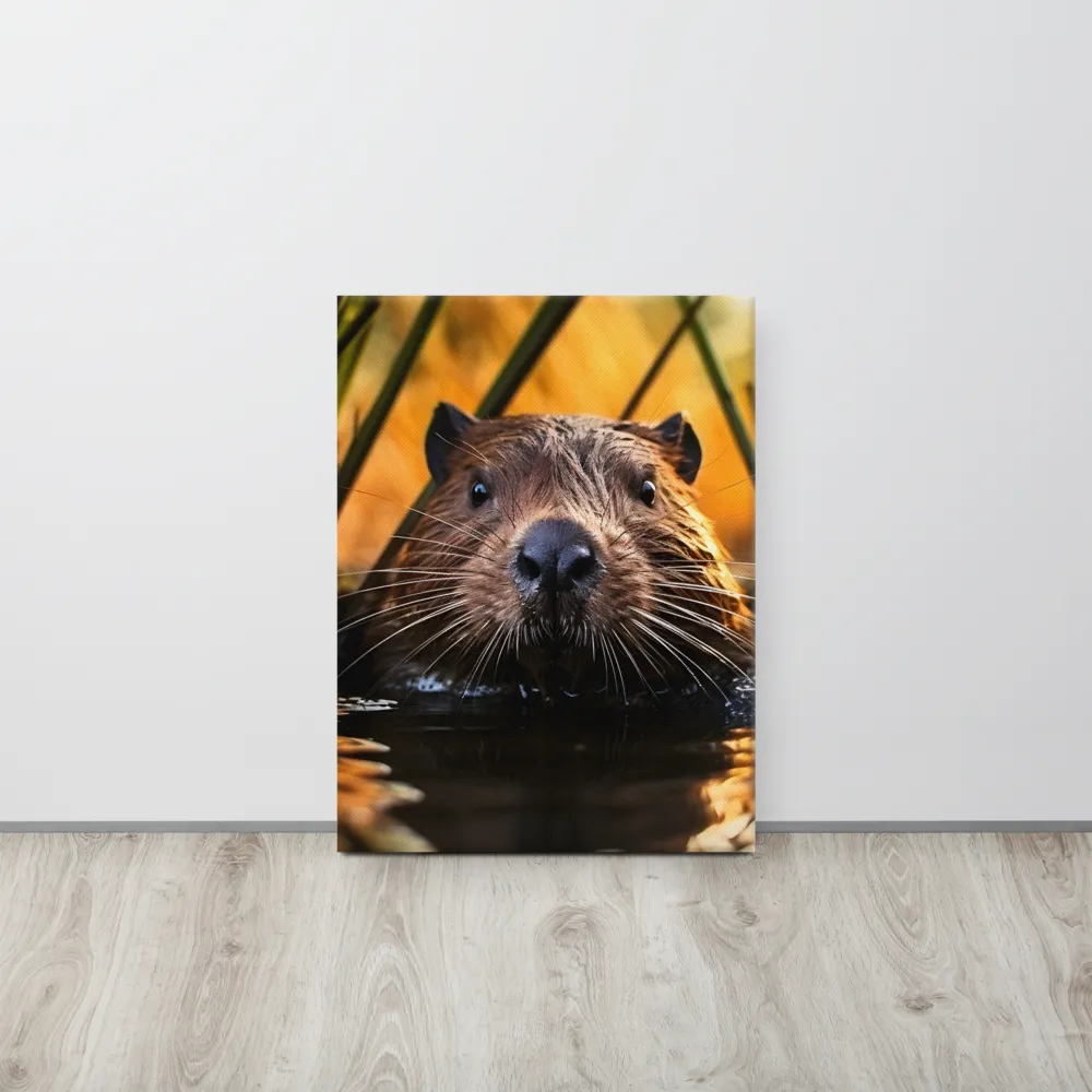 Beaver Serenity: A Natural Portrait