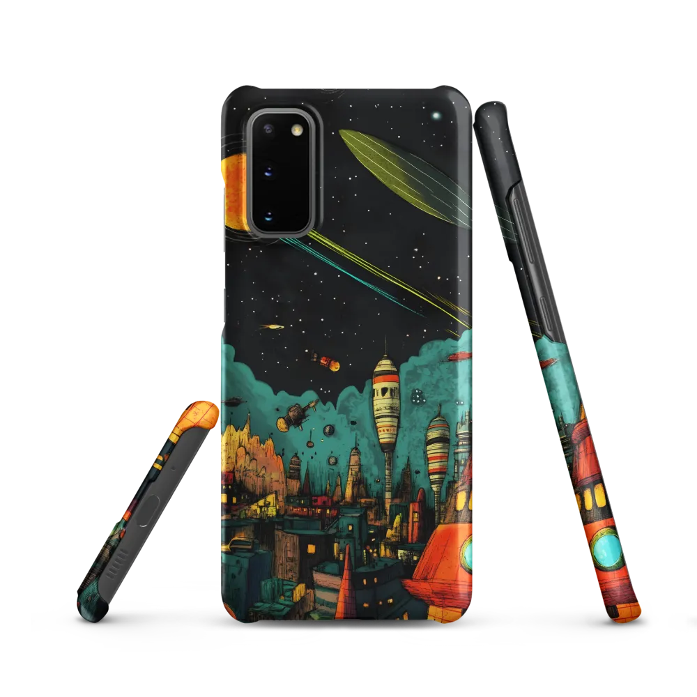 Galactic Cityscape: A Journey Through Imagination