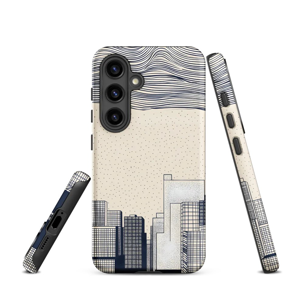 Urban Patterns: A Minimalist Skyline