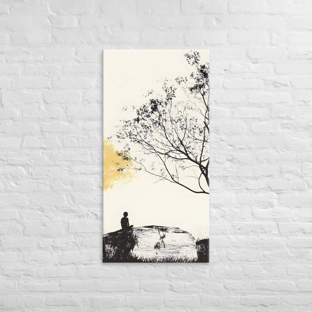 Whispers of Solitude | Canvas | 24″×48″