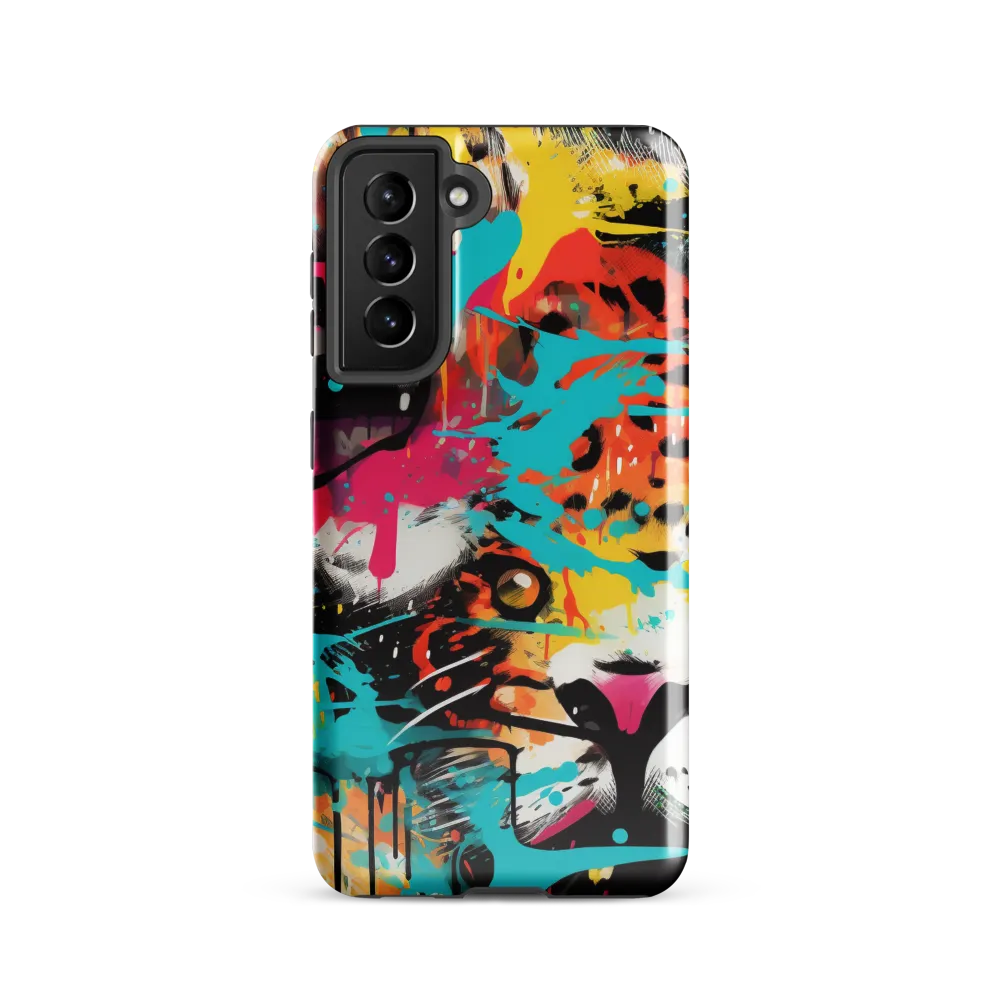 Fierce Fusion: Tiger and Lion in Graffiti