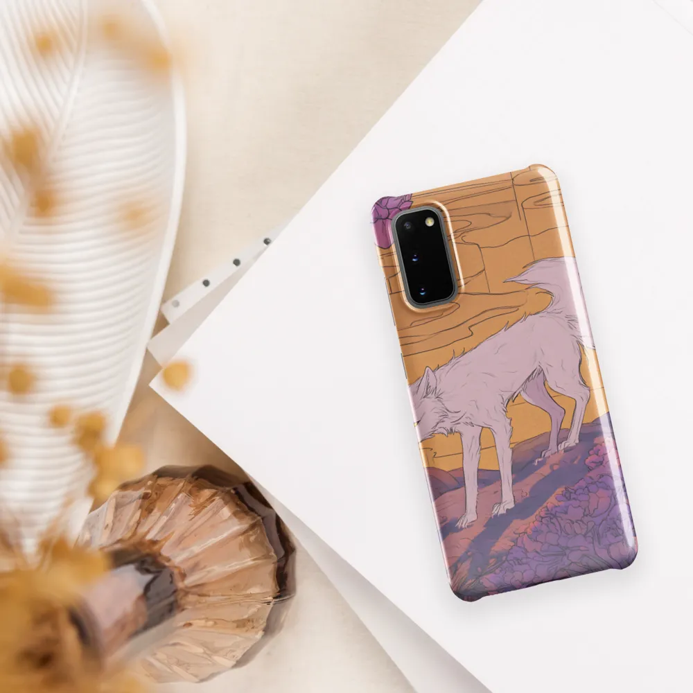 Whispers of the Violet Dawn | Phone Case |  S20 | Snap Case | Glossy