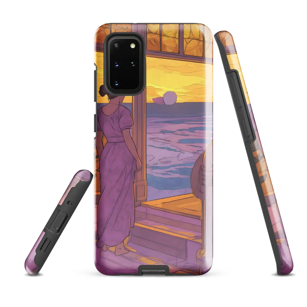 Whispers of the Sunset | Phone Case |  S20 Plus | Tough Case | Glossy