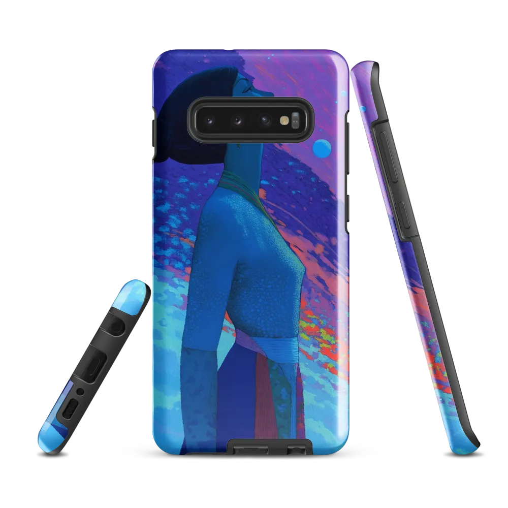 Celestial Contemplation | Phone Case |  S10 Plus | Tough Case | Glossy