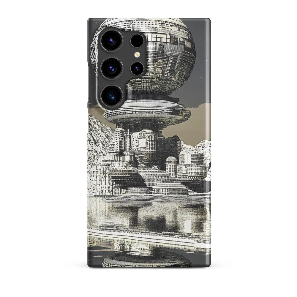 Reflections of a Futuristic Dreamscape | Phone Case |  S24 Ultra | Snap Case | Matte
