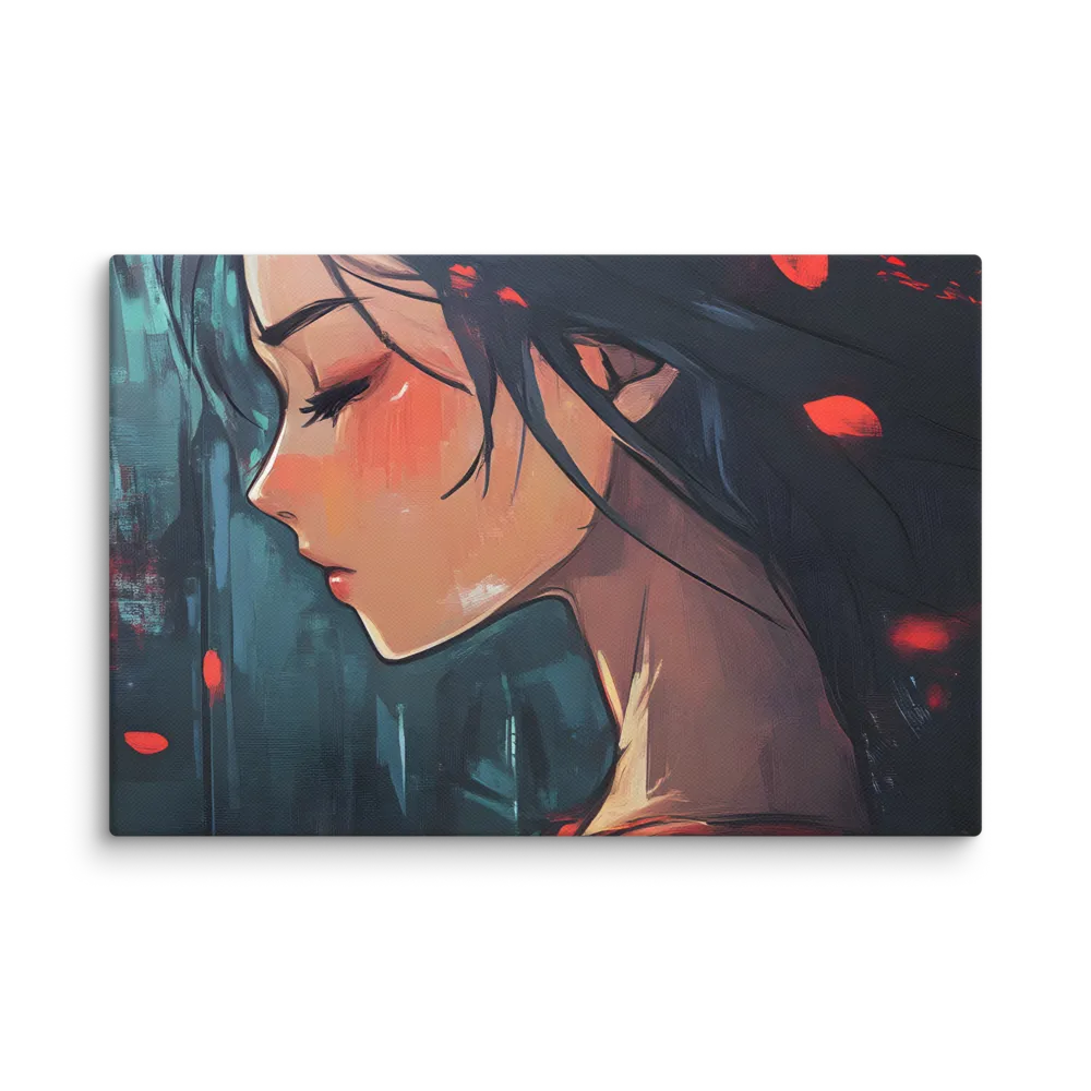 Whispers of Melancholy | Canvas | 12″×18″
