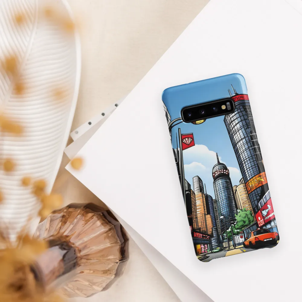 Urban Pulse: A Comic Cityscape
