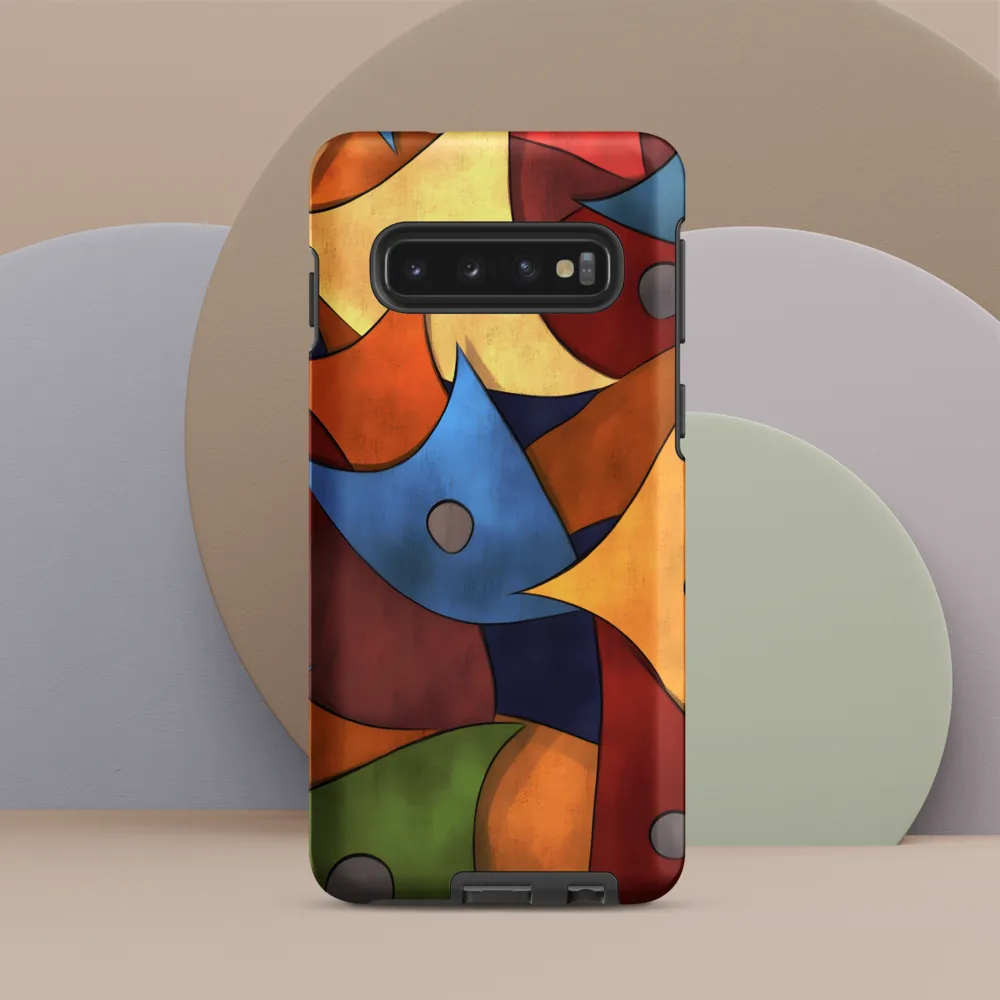 Vibrant Interplay of Shapes