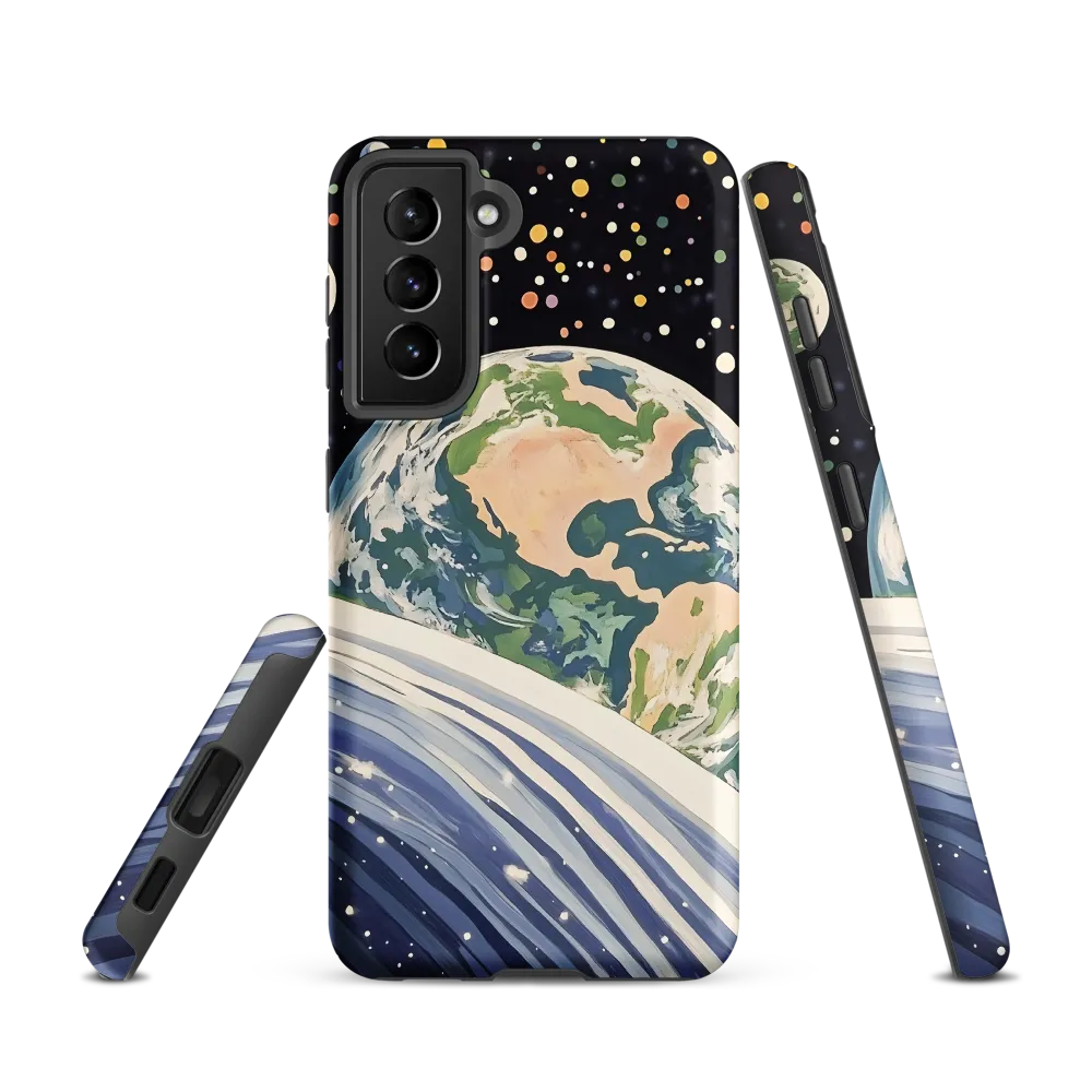 Celestial View: A Surreal Journey Through Space