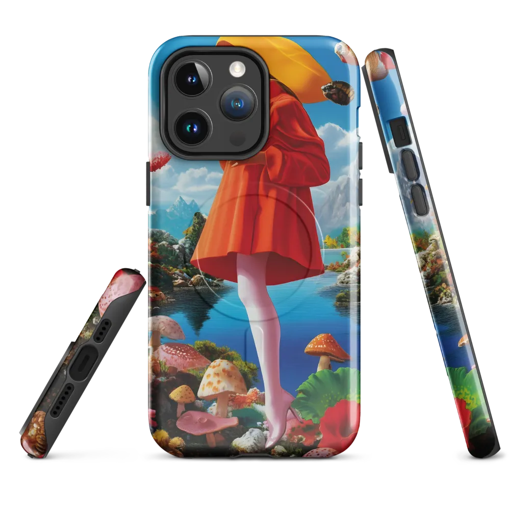 Dreamscape in Orange and Blue