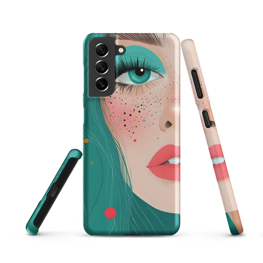 A Playful Portrait: Turquoise Temptation