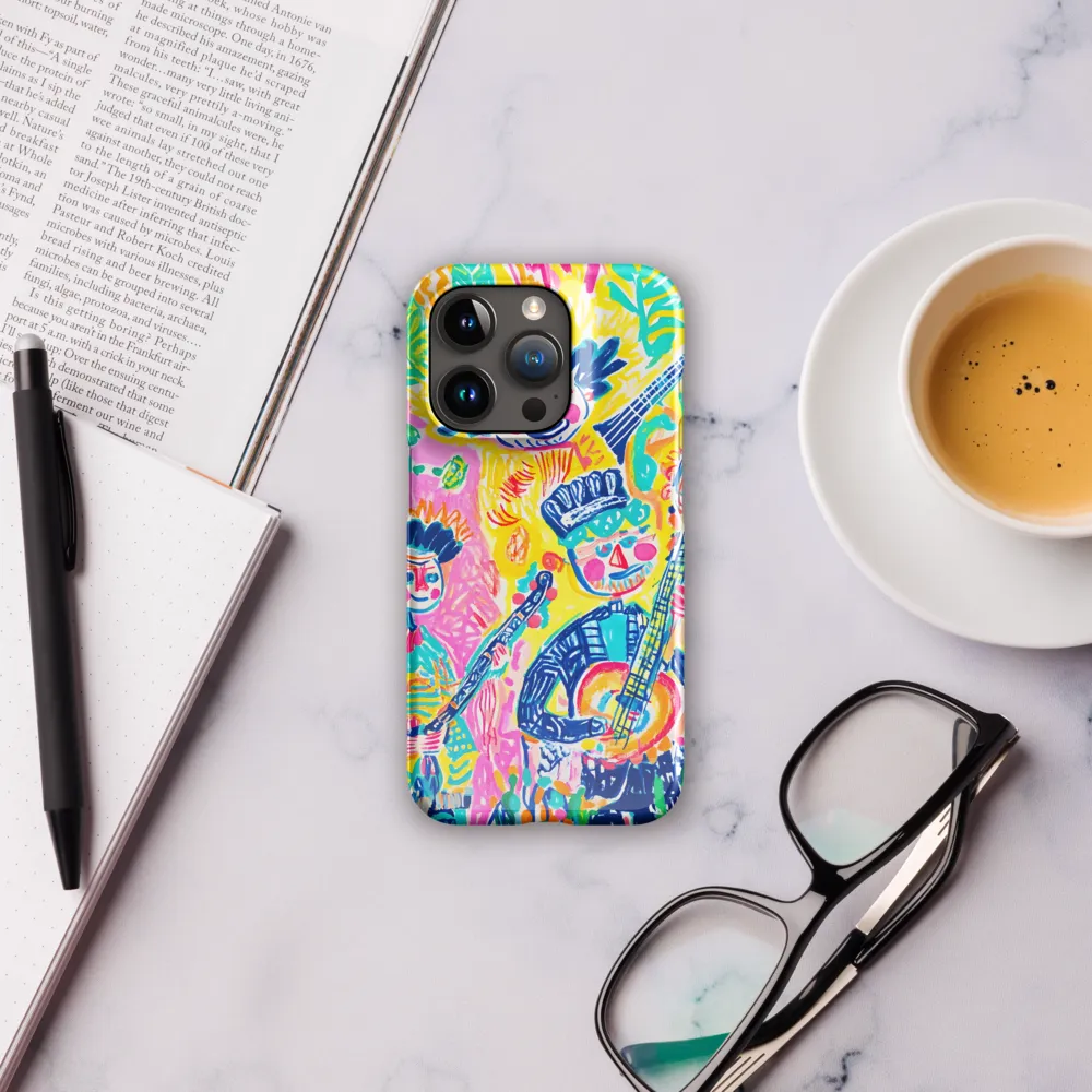 Joyful Duet: A Celebration of Music | Phone Case |  15 Pro | Snap Case | Glossy