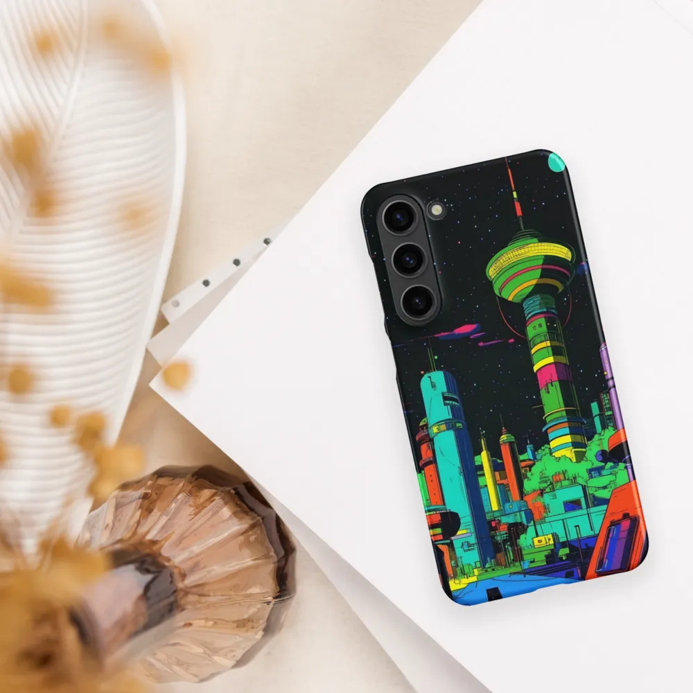 Neon Dreams: A Futuristic Cityscape
