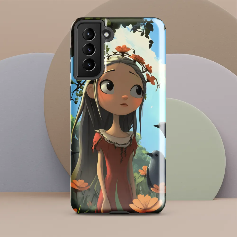 Whispers of Nature | Phone Case |  S21 Plus | Tough Case | Glossy