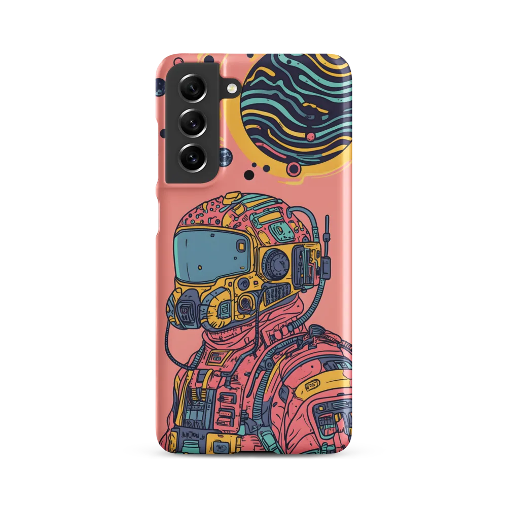 Exploration Beyond: A Digital Astronaut | Phone Case |  S21 FE | Snap Case | Matte