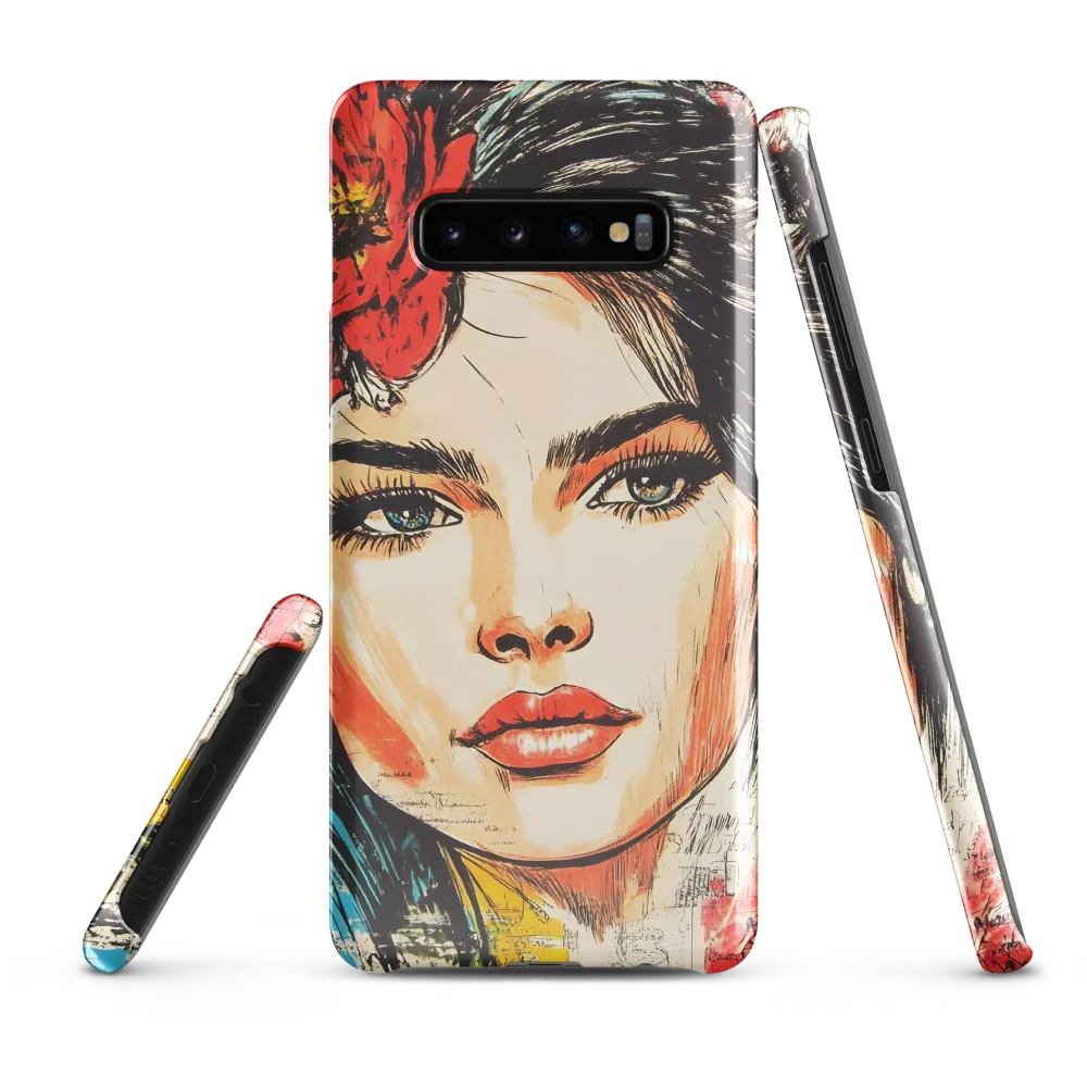 Vibrant Beauty | Phone Case |  S10 Plus | Snap Case | Glossy