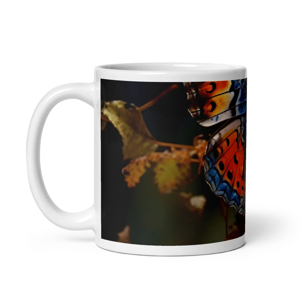 Harmony in Color: The Butterfly | Mug with White inside | 11 oz