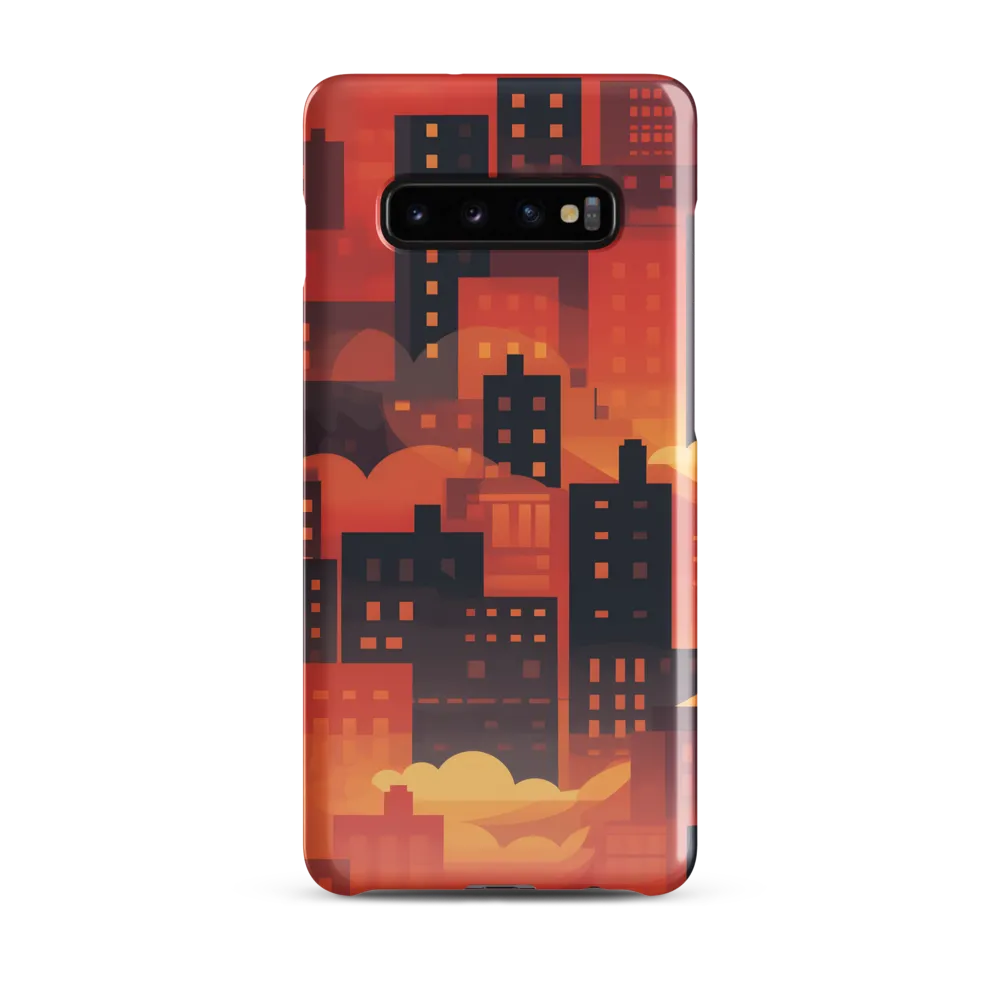 Radiance of the Urban Horizon | Phone Case |  S10 Plus | Snap Case | Glossy