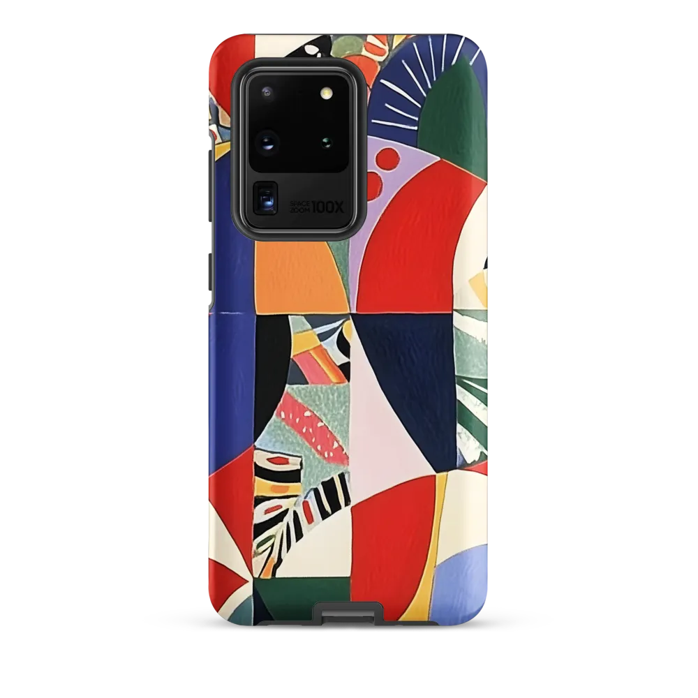 Dynamic Mosaic Symmetry | Phone Case |  S20 Ultra | Tough Case | Matte
