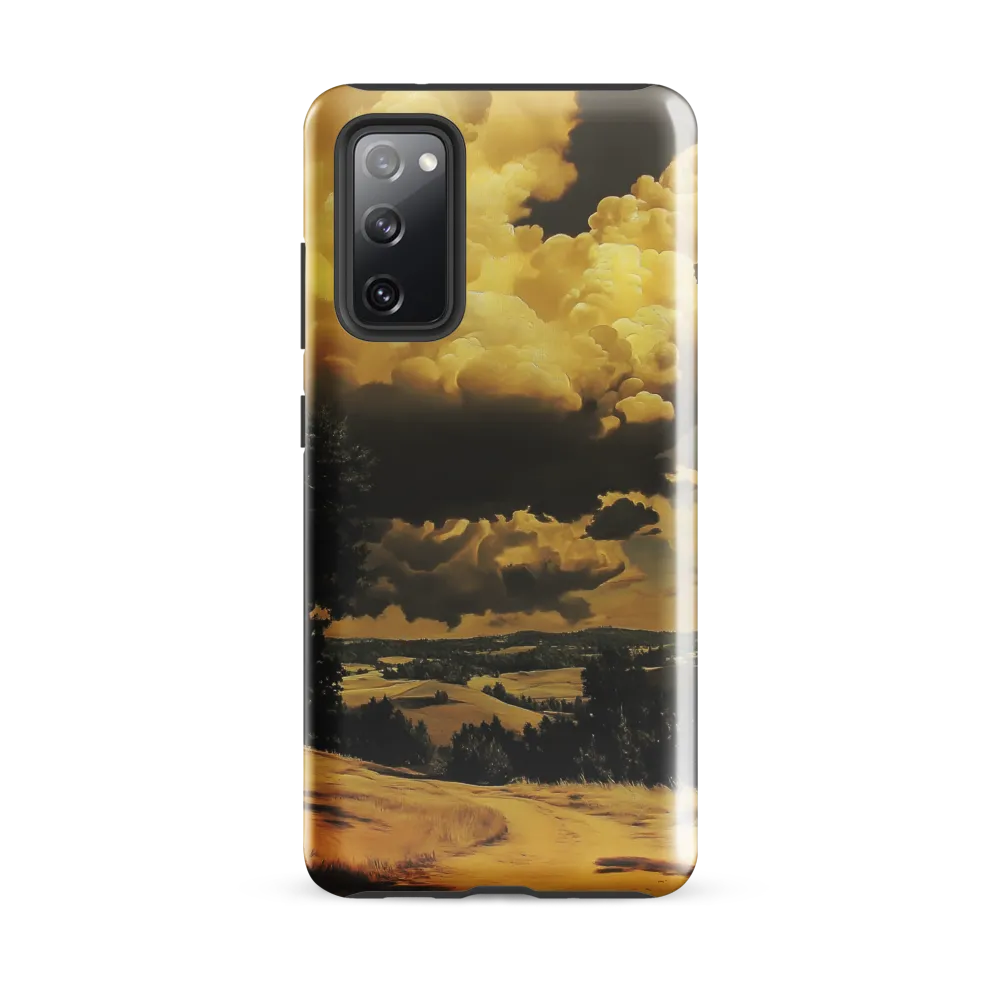 Golden Serenity in the Landscape