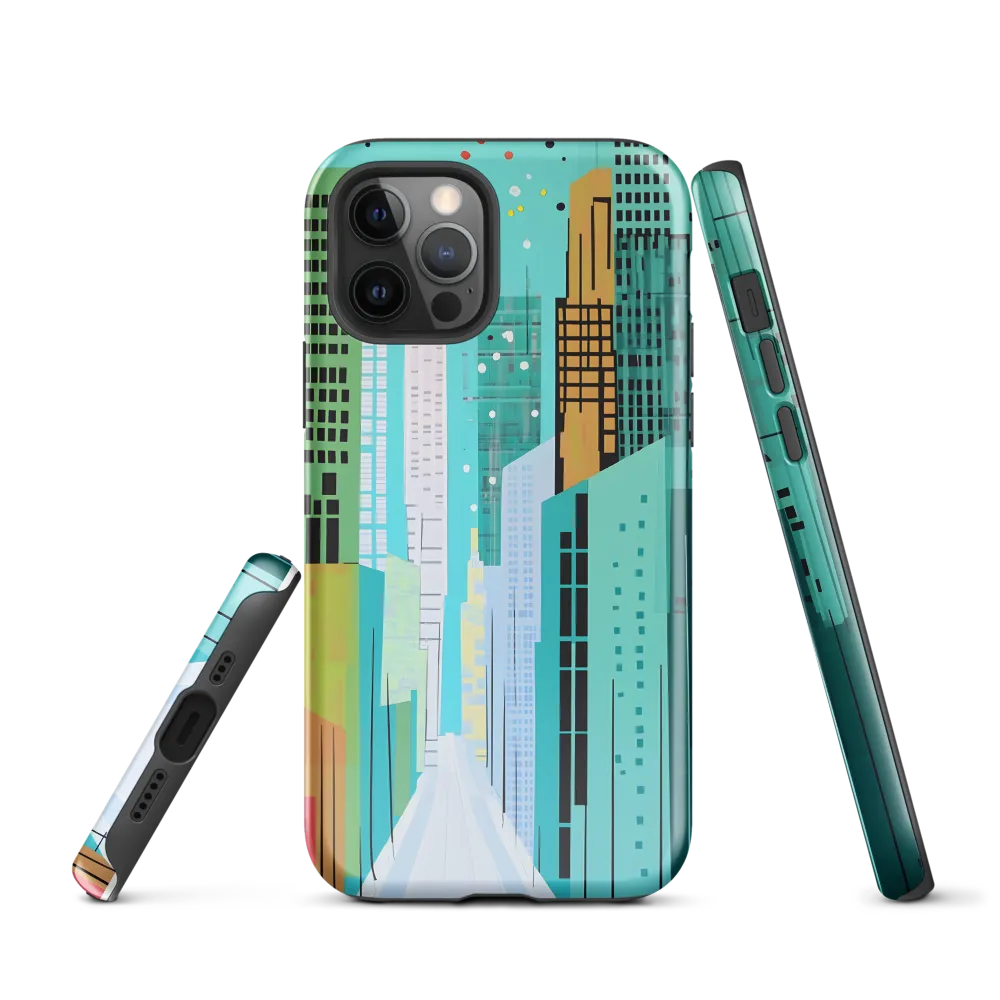 Urban Symphony in Turquoise