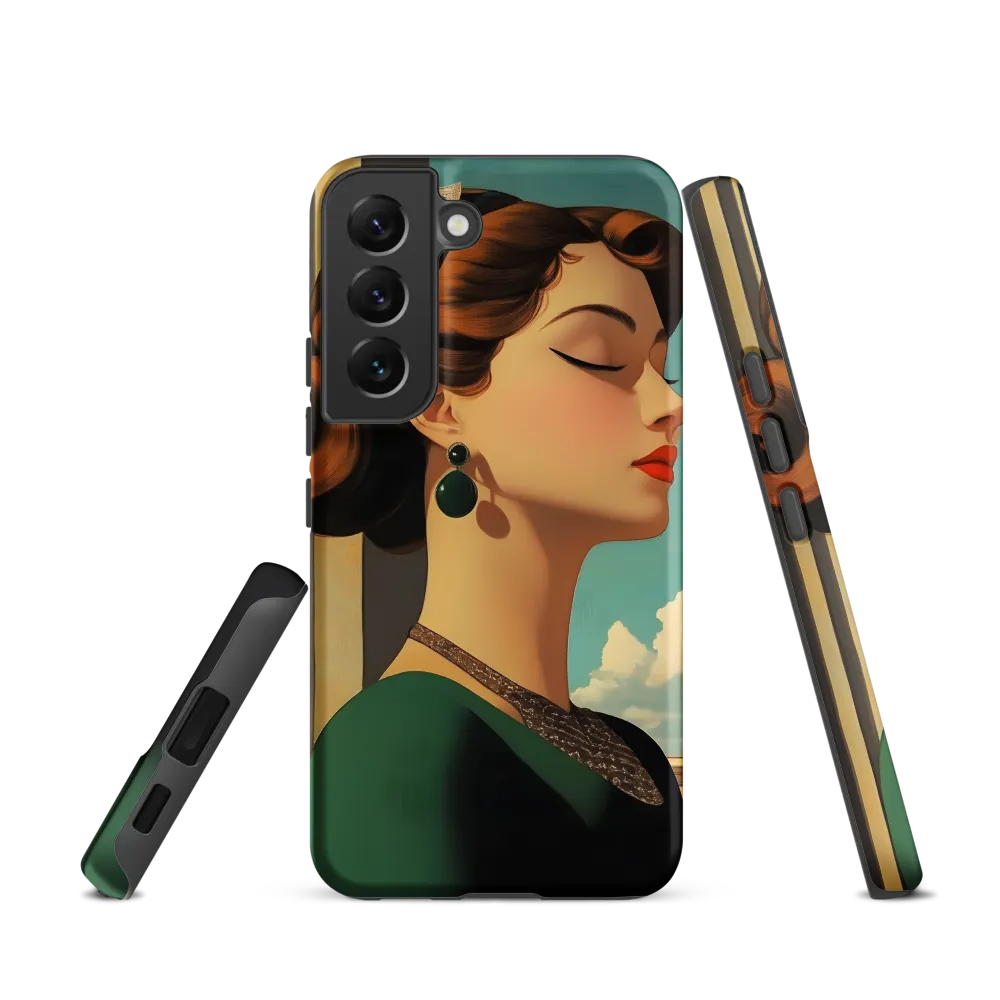 Elegance in Art Deco: A Portrait of Grace