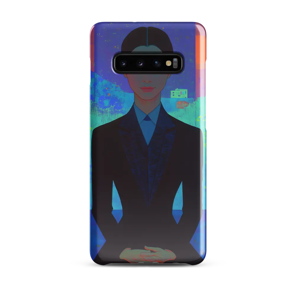 Serenity in Reflection | Phone Case |  S10 Plus | Snap Case | Glossy