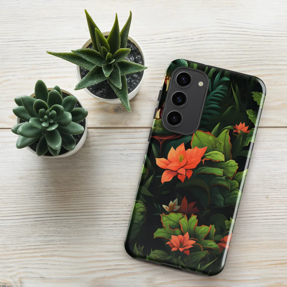 Into the Lush Unknown | Phone Case |  S23 Plus | Tough Case | Glossy