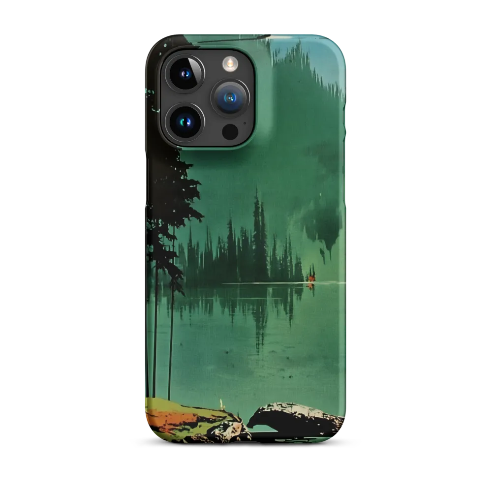 Serenity Reflected: A Tranquil Lake Scene