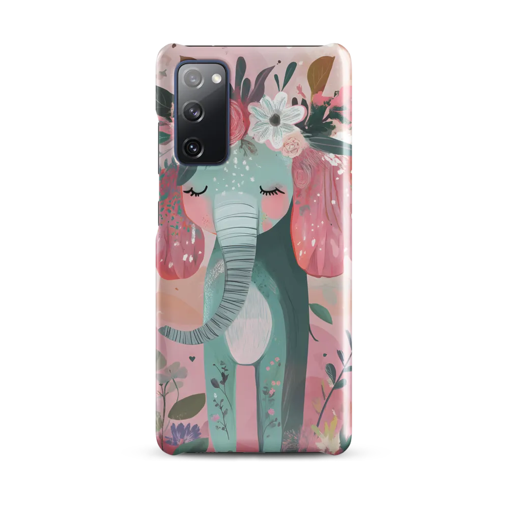 Whimsical Elephant in Bloom