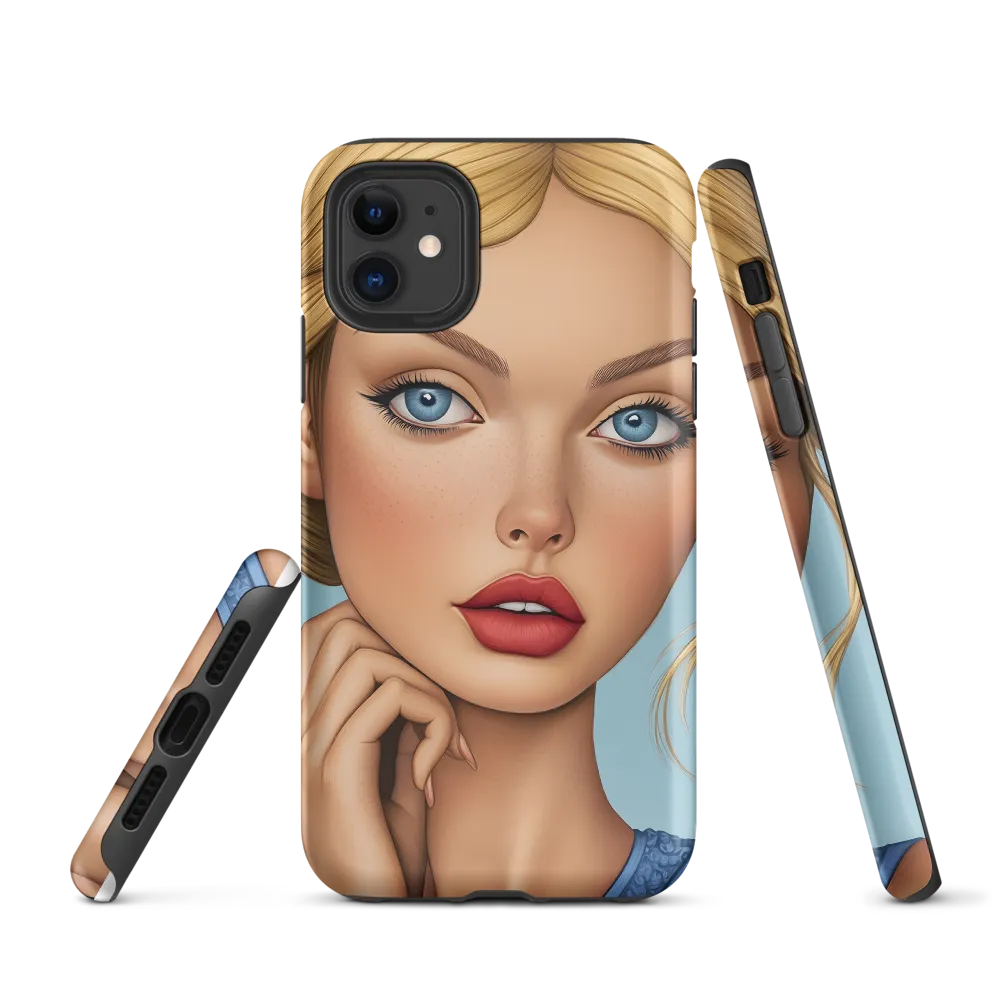 Serenity in Blue | Phone Case |  11 | Tough Case | Matte