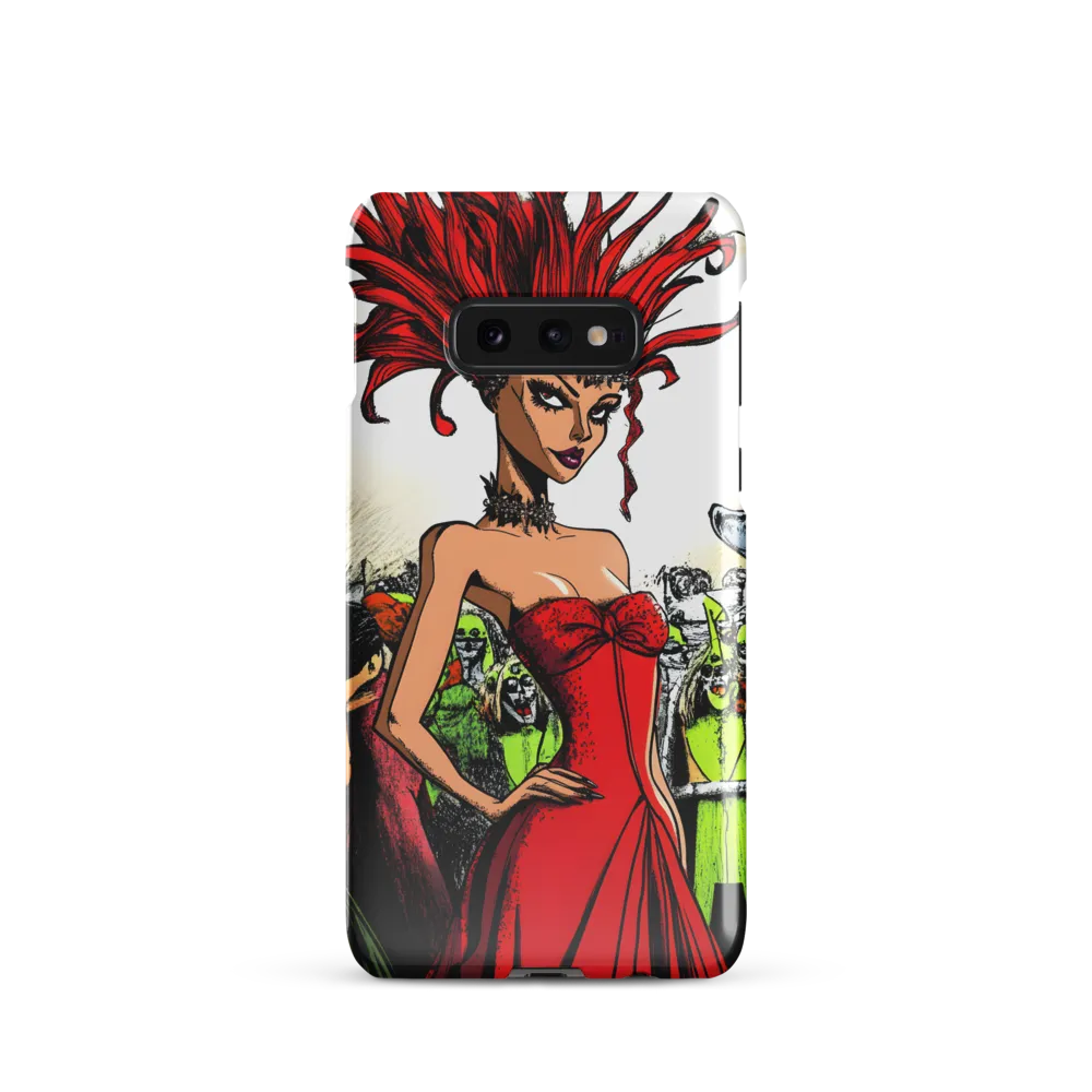 Fiery Elegance: A Fashion Statement