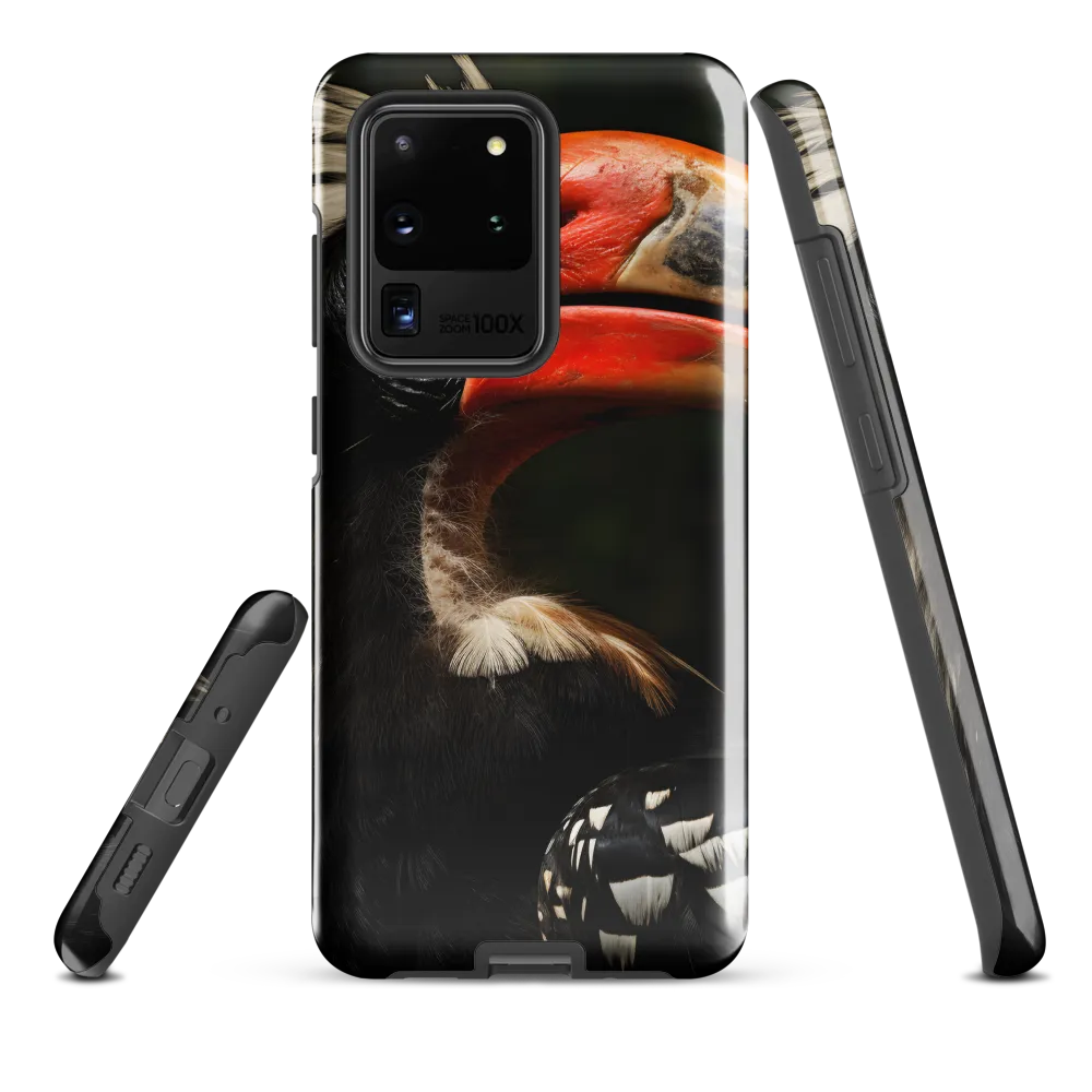 Majesty of the Hornbill | Phone Case |  S20 Ultra | Tough Case | Glossy