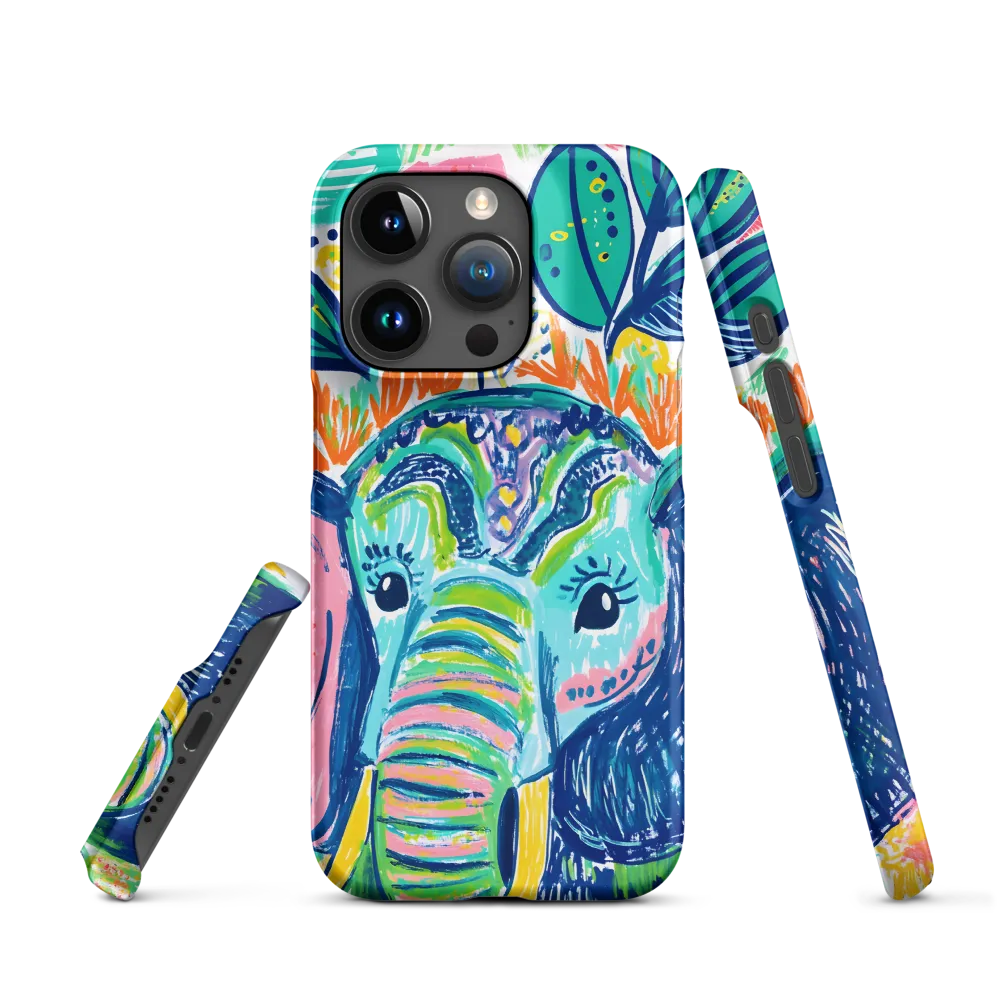 Whimsical Elephant Portrait
