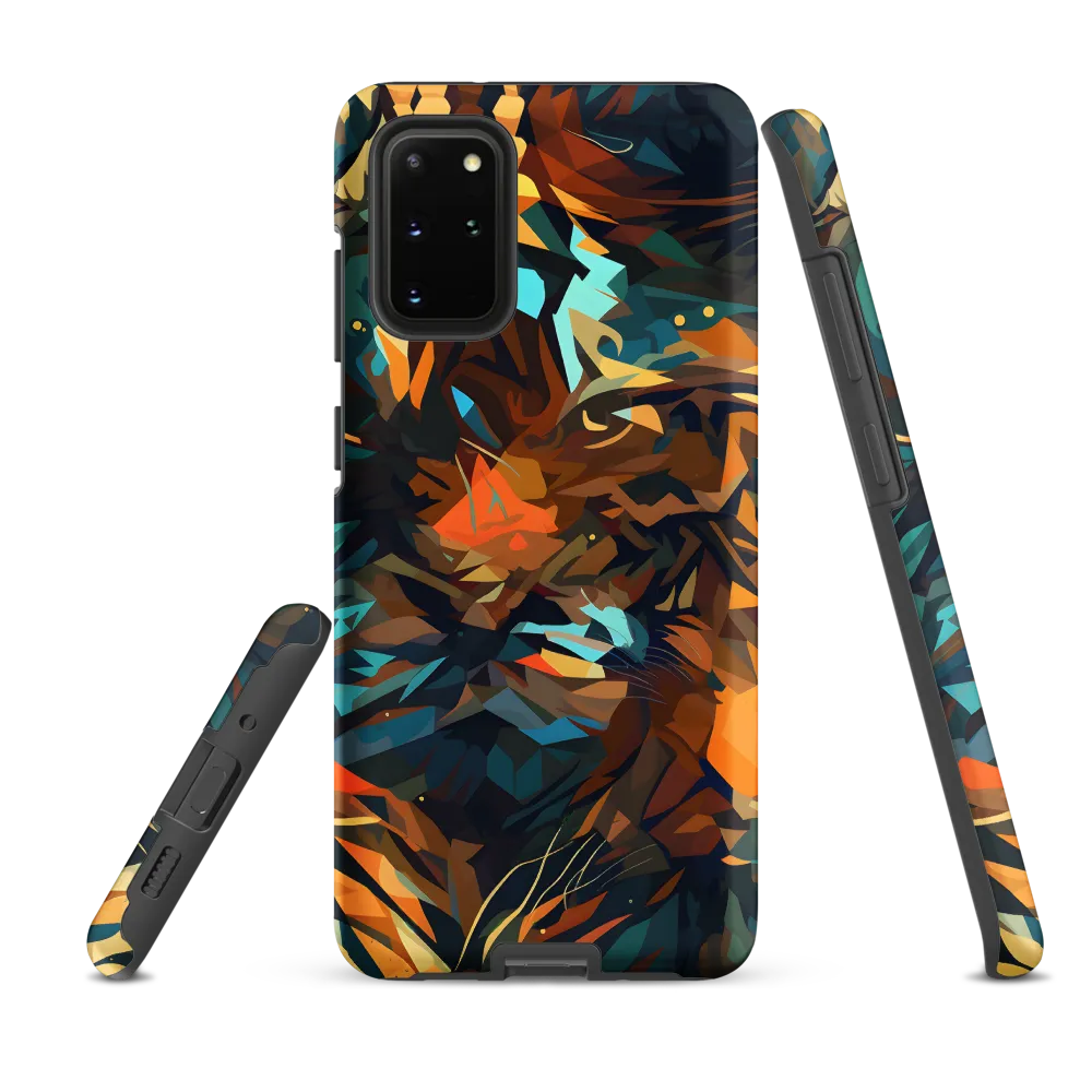 Wild Symphony: Abstract Tigers | Phone Case |  S20 Plus | Tough Case | Matte