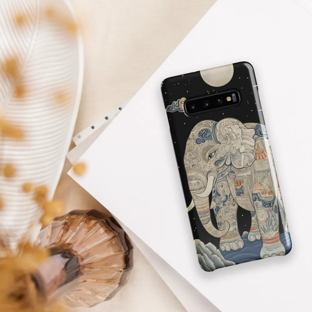 The Majestic Tale of the Painted Elephant | Phone Case |  S10 Plus | Snap Case | Glossy