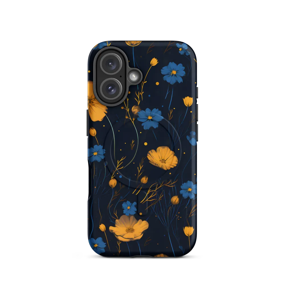 Nocturnal Blossoms | Phone Case |  16 | MagSafe® Tough Case | Matte