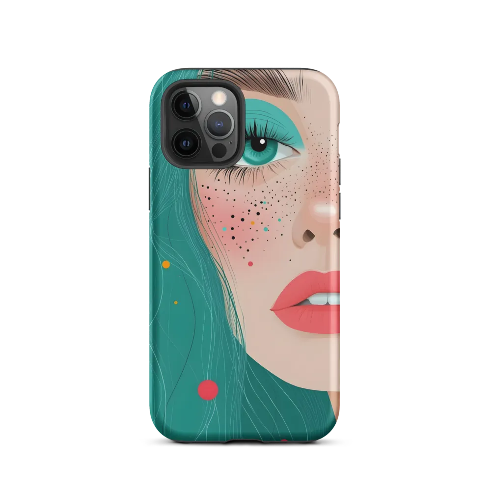 A Playful Portrait: Turquoise Temptation