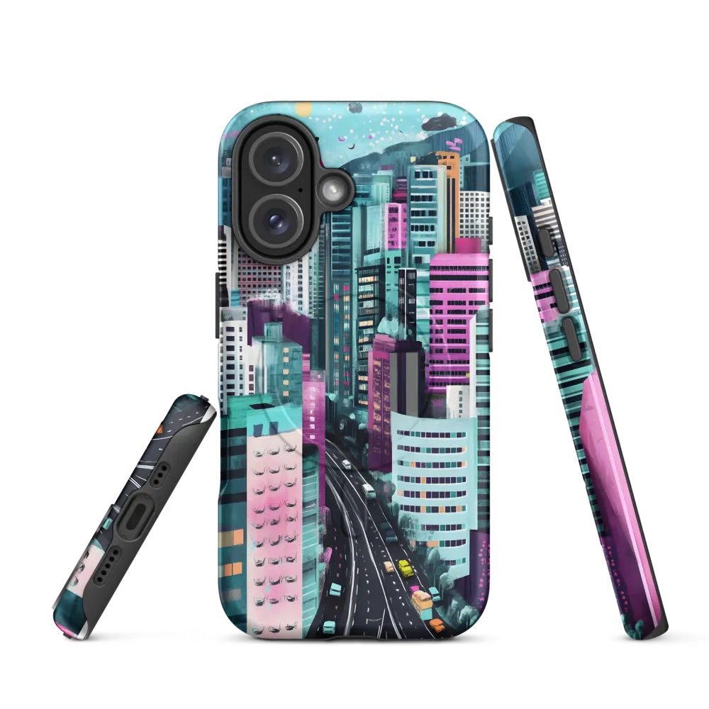 Vibrant Urban Symphony | Phone Case |  16 | MagSafe® Tough Case | Matte